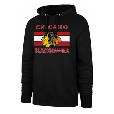 Men's Sweatshirt Brand NHL Chicago Blackhawks BURNSIDE Pullover Hood