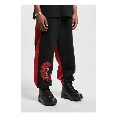 Men's sweatpants Bold black/red