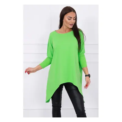 Oversize blouse light green