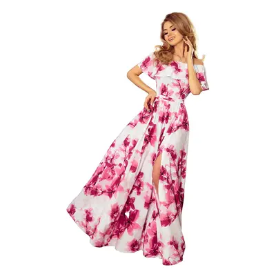 Long dress with ruffle Numoco