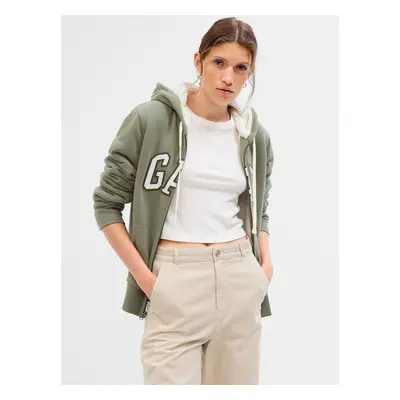 GAP Sherpa Logo Sweatshirt - Women