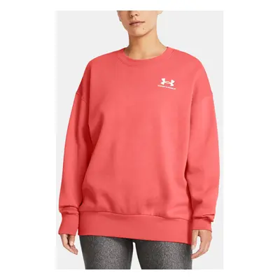 Women's Under Armour Essential Fleece OS Crew Sweatshirt