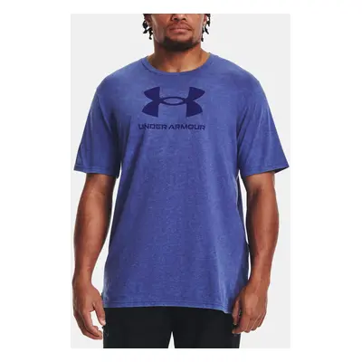 Under Armour T-Shirt UA WASH TONAL SPORTSTYLE SS-BLU - Men