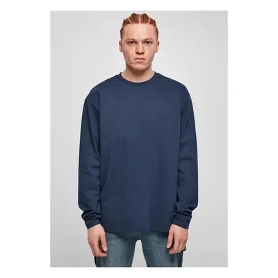 Ultra Heavy Oversized Long Sleeve Dark Blue