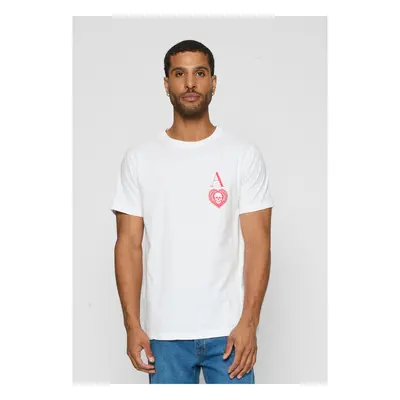 Skull Heart Tee White