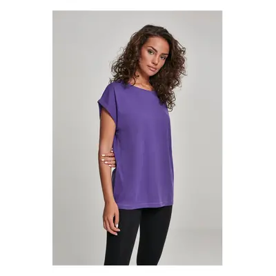 Women's ultraviolet T-shirt with extended shoulder