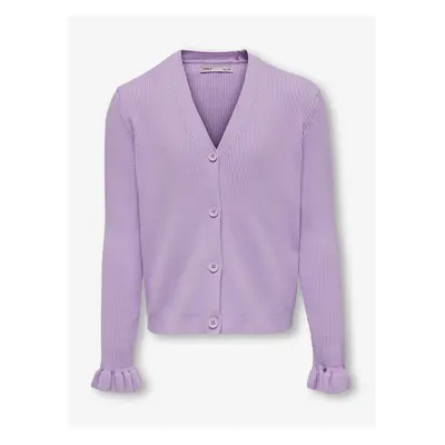 Light purple girly cardigan ONLY Sally - Girls