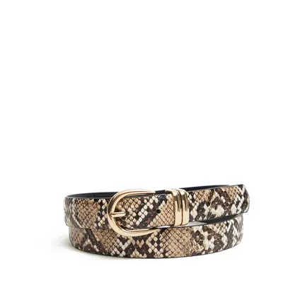 Light brown patterned women's belt ORSAY - Women's