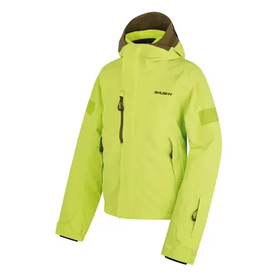 Children's ski jacket HUSKY Gonzal Kids br. green