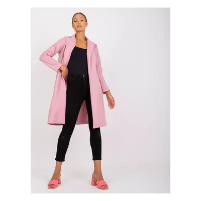 Női kabát Fashionhunters Dusty Pink