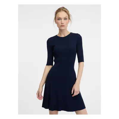 Dark blue women's short dress ORSAY - Women's