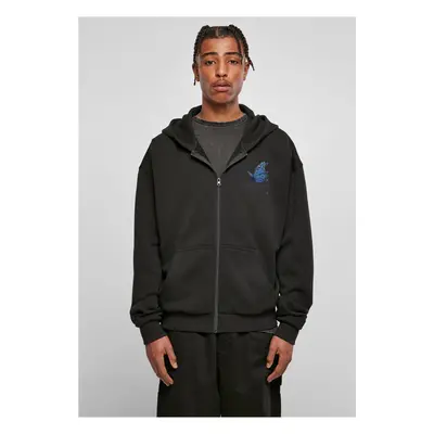 Men's Grid Head Butterfly Oversize Hoody black