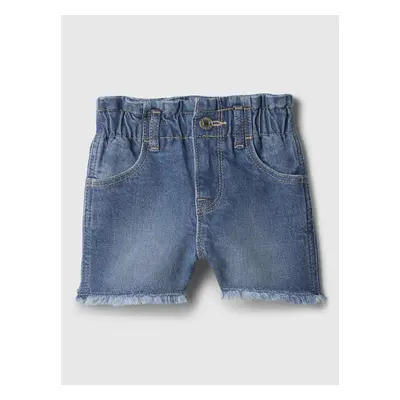 GAP Kids' denim mom shorts - Girls