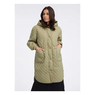 Khaki Women's Light Quilted Coat Pieces Jaylah - Women's