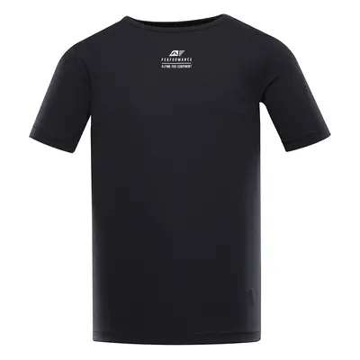 Men's quick-drying T-shirt ALPINE PRO BASIK black