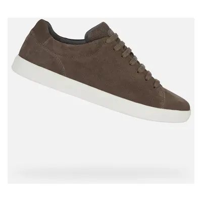 Brown men's sneakers Geox Avola - Men's