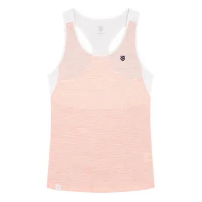 Dámské tílko K-Swiss Hypercourt Speed Tank Peach/White