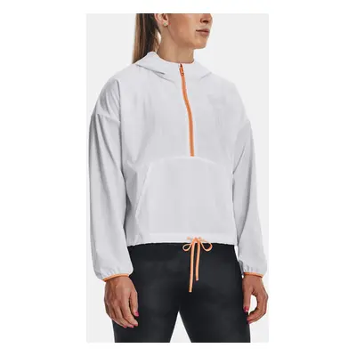 Under Armour Jacket Woven Graphic Jacket-WHT - Women