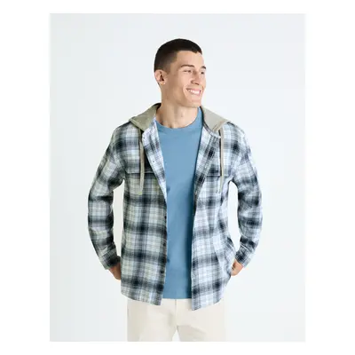 Celio Checkered Shirt Fapuche - Men