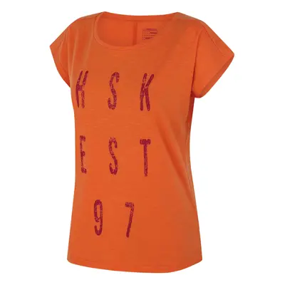 Women's functional T-shirt HUSKY Tingl lt. Orange