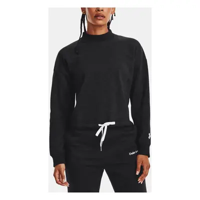 Under Armour Sweatshirt Essential Script Crew-BLK - Women