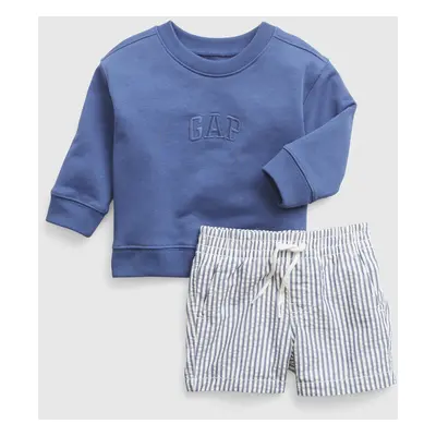 GAP Baby Set Sweatshirt & Shorts - Boys