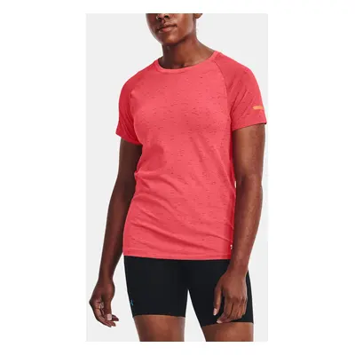 Under Armour T-Shirt UA Seamless Run SS-PNK - Women