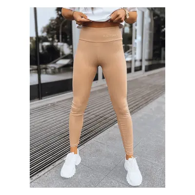 Női leggings JUST Szín Camel DSTREET