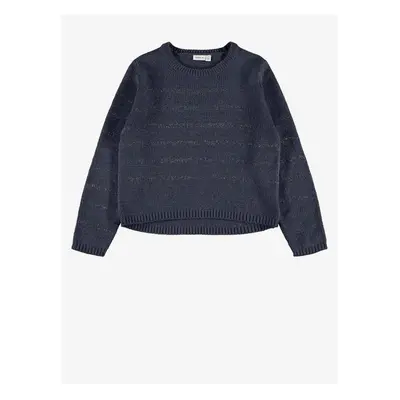 Dark blue girl's sweater name it Ronna - unisex