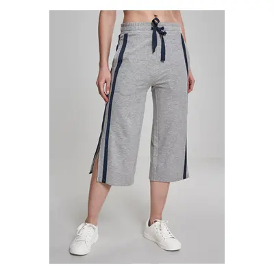 Women's Terry Culotte Belt Grey/Navy