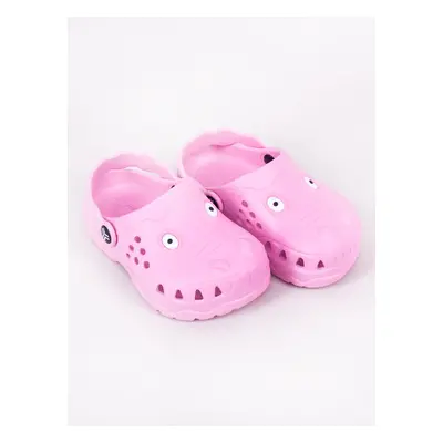 Yoclub Kids's Girls Crocs Shoes Slip-On Sandals OCR-0045G-0600