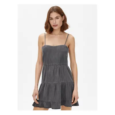 Dark grey short dress on hangers ONLY Ragna - Women