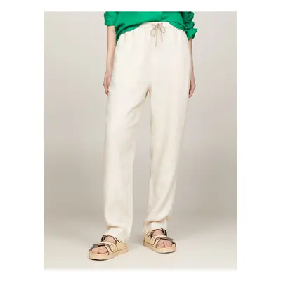 Cream women's sweatpants Tommy Hilfiger - Women's