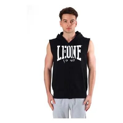 Leone Men's sleeveless hoodie with zipper