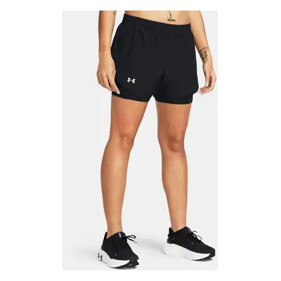 Under Armour Shorts UA Fly By 2-in-1 Shorts-BLK - Women