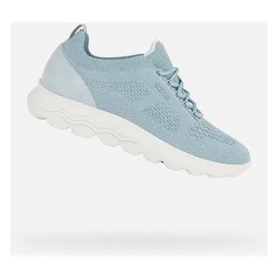 Light blue women's sneakers Geox Spherica - Women's