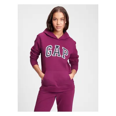 Burgundy women's sweatshirt GAP Logo