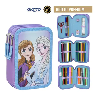 PENCIL CASE WITH ACCESSORIES GIOTTO FROZEN