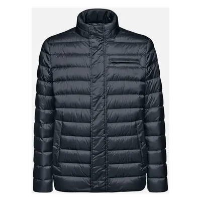 Dark blue men's down jacket Geox Warrens - Men