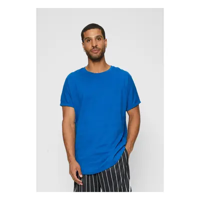 Pre-Pack Long Shaped Turnup Tee 2-Pack White + Sport Blue