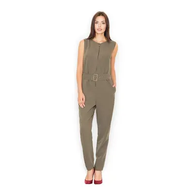 Figl női jumpsuit M488 Olive