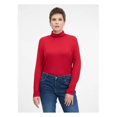 Red women's long-sleeved T-shirt ORSAY - Women's