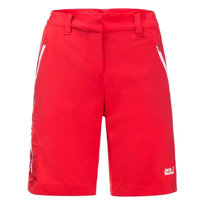 Women's Shorts Jack Wolfskin Overland Shorts Tulip Red