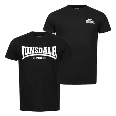 Férfi pólók Lonsdale 116067-Black