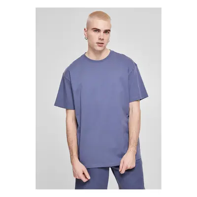 Heavy oversized t-shirt vintageblue color