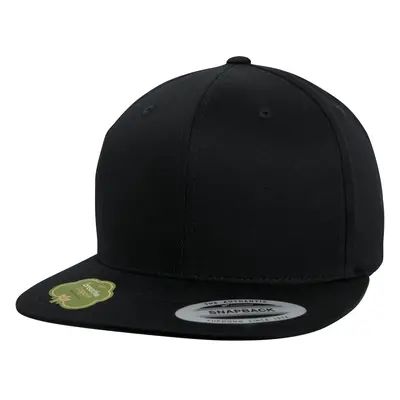 Organic Cotton Snapback Black