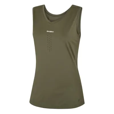 Women's reversible functional tank top HUSKY Tango tm. khaki