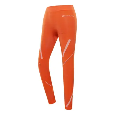 Women's functional underwear - ALPINE PRO ELIBA pants spicy orange