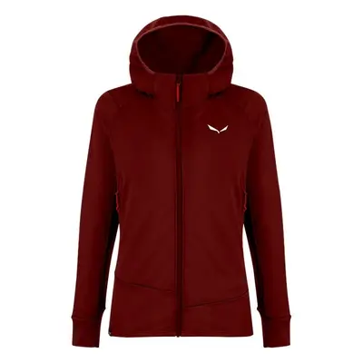 Women's jacket Salewa Puez polarlite hooded Syrah