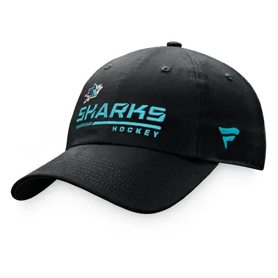 Men's Fanatics Authentic Pro Locker Room Cap Unstructured Adjustable Cap NHL San Jose Sharks